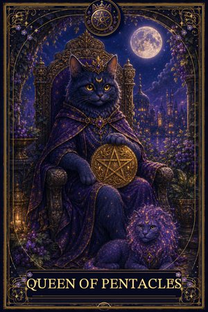 星币王后 Queen of Pentacles